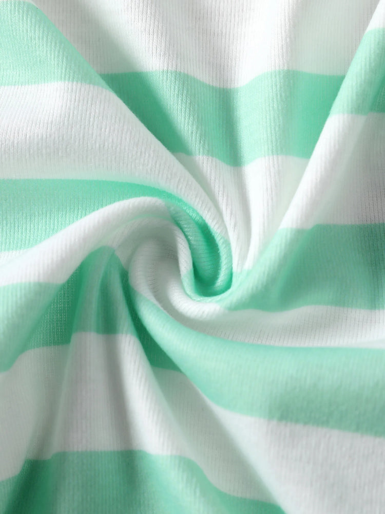 Disney Lion King Baby Boys/Girl Simba 1pc Naia™ Jungle Print Striped Romper Green