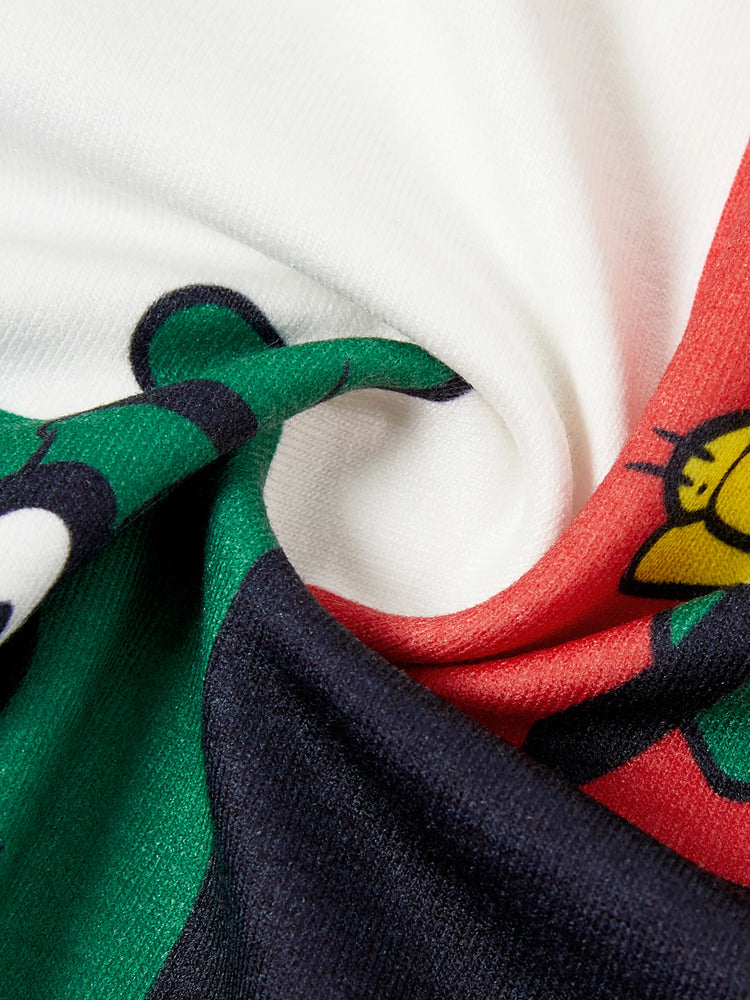 Daddy and Me Disney Mickey and Friends Family Matching Naia™ Colorful Checkered Pattern Top/Sleeveless Dress/Onesie Multi-color