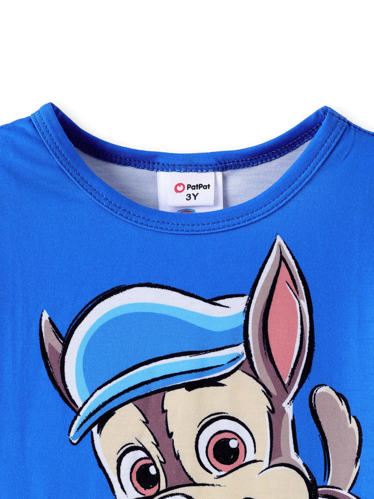 PAW Patrol Toddler Boy Chase printed graphic T-shirt
 Blue