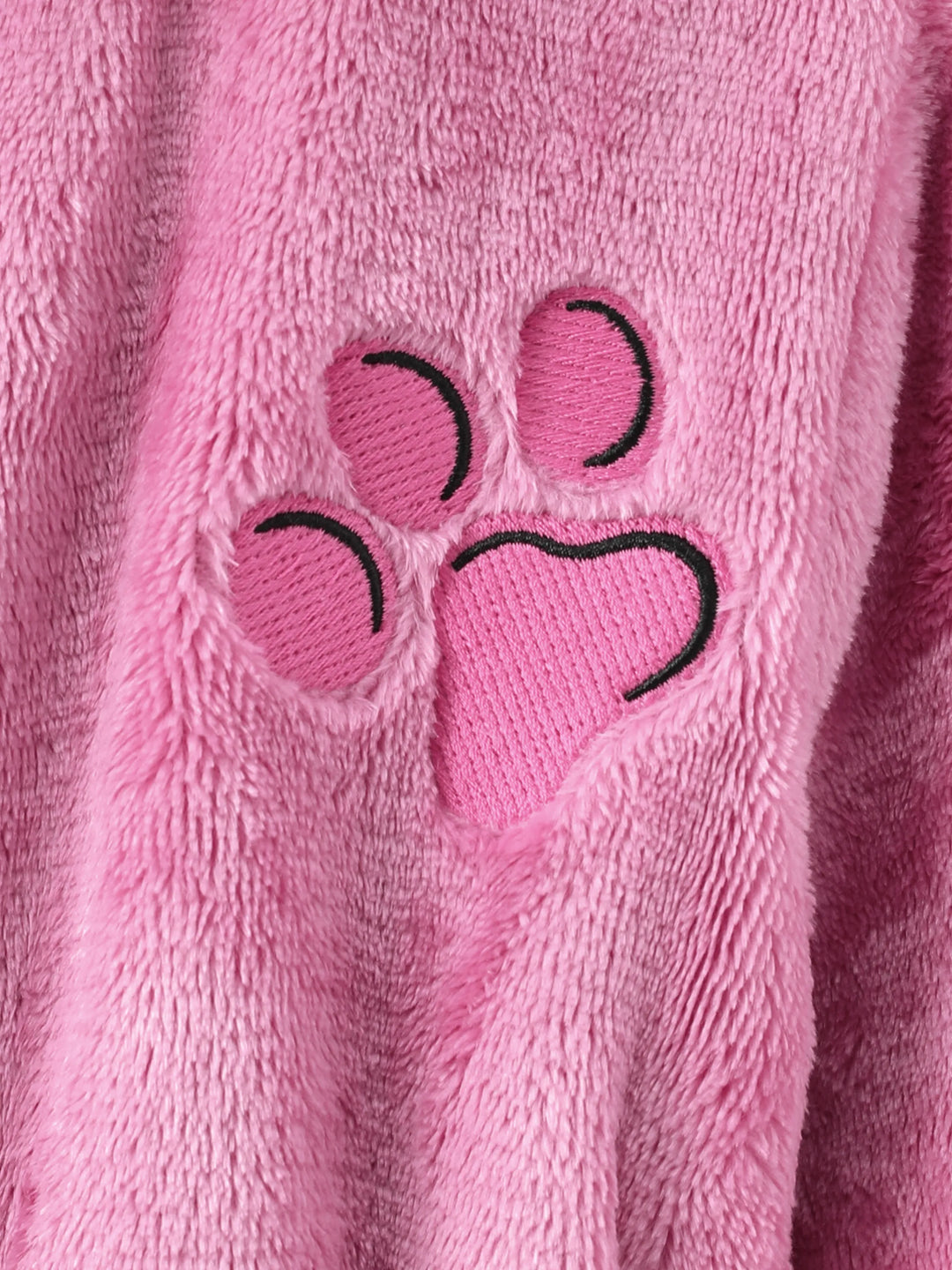 PAW Patrol Toddler Girl 1pc Skye Soft Fuzzy Hooded Coat Pink