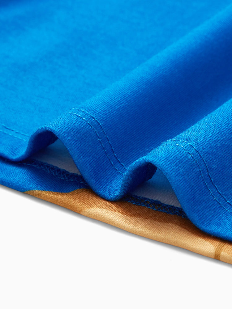 PAW Patrol Toddler Boy Chase Colorblock Long-sleeve Tee Blue