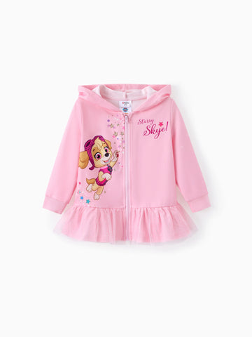 PAW Patrol Toddler Girl Skye Hooded Jacket Pink PatPat