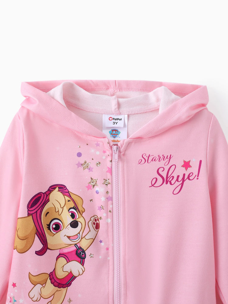 PAW Patrol Toddler Girl Skye Hooded Jacket Pink