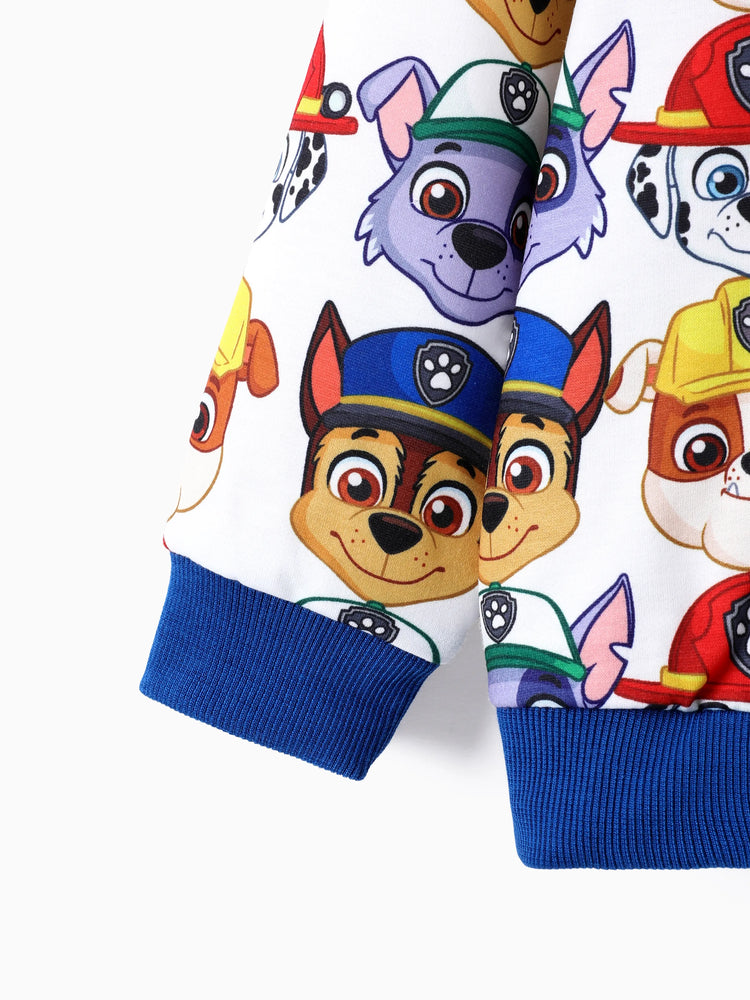 Veste à capuche zippée Chase pour tout-petit garçon de la Pat' Patrouille, bleue