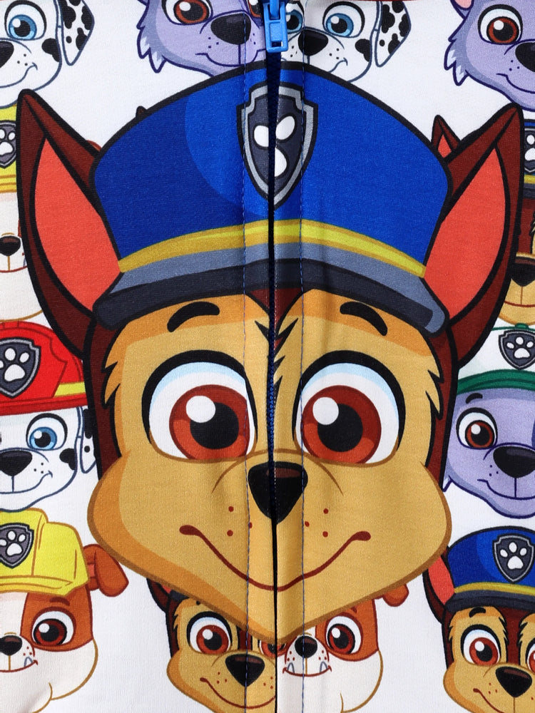 Veste à capuche zippée Chase pour tout-petit garçon de la Pat' Patrouille, bleue