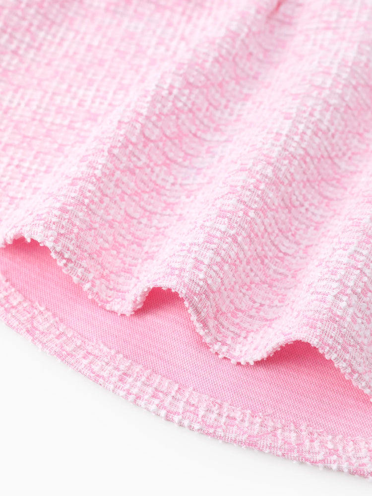 Tenue Barbie pour petite fille, imprimé personnage Sweet Secret, haut boutonné ou jupe incarnadinepink