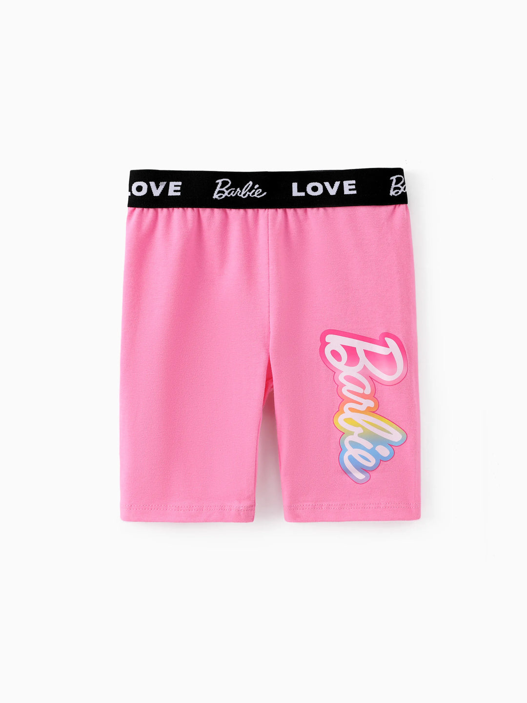 Barbie 2-teilige Sportliche Sets für Kleinkinder / Kinder Mädchen mit Buchstabenmuster
 rosa
