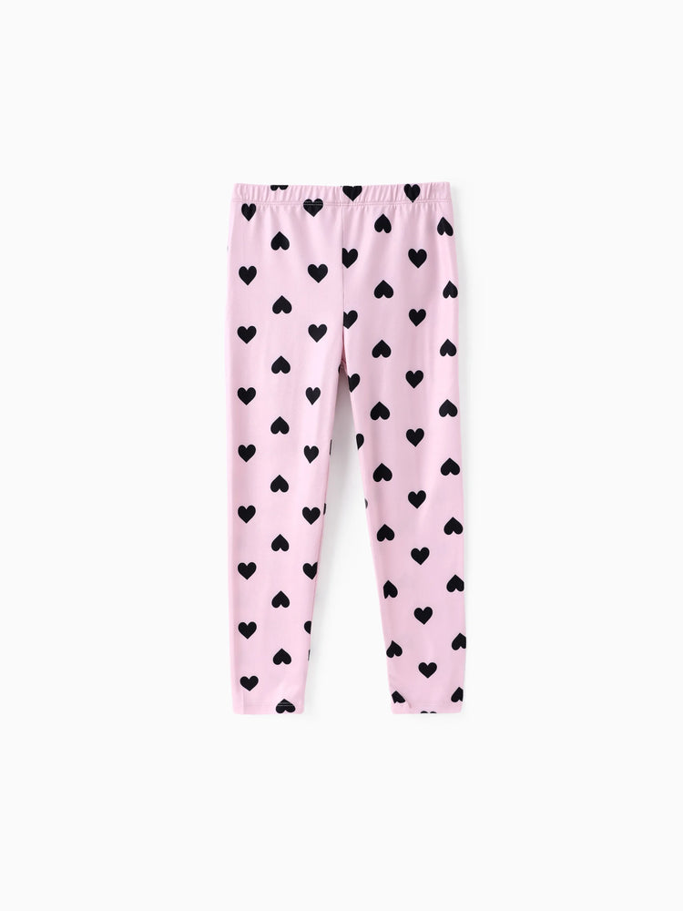 Toddler/Kid Girl Elasticized Leggings Pink