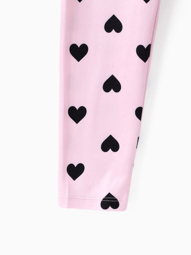 Toddler/Kid Girl Elasticized Leggings Pink