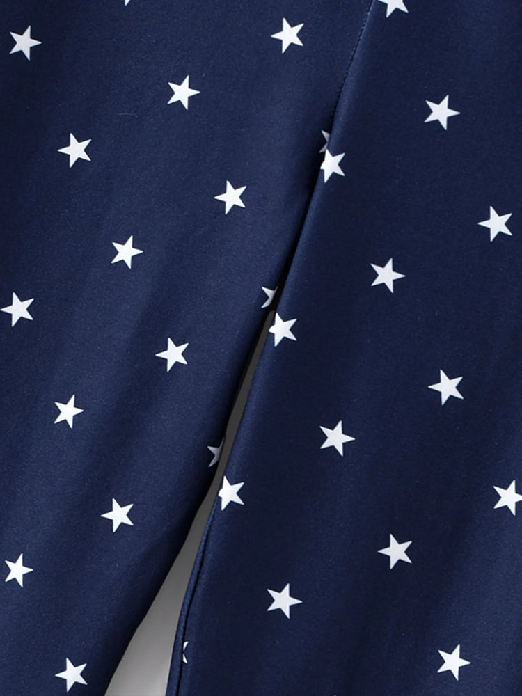 Toddler/Kid Girl Elasticized Leggings Dark Blue