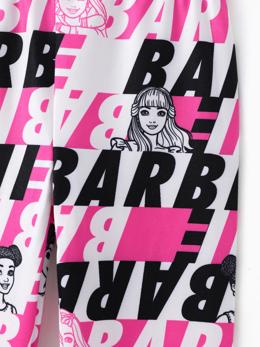 Barbie Kleinkind/Kid Mädchen Buchstabenmuster Leggings rosa