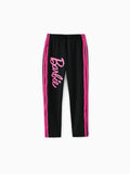 Barbie Toddler/Kid Girl Letter Pattern Leggings Black