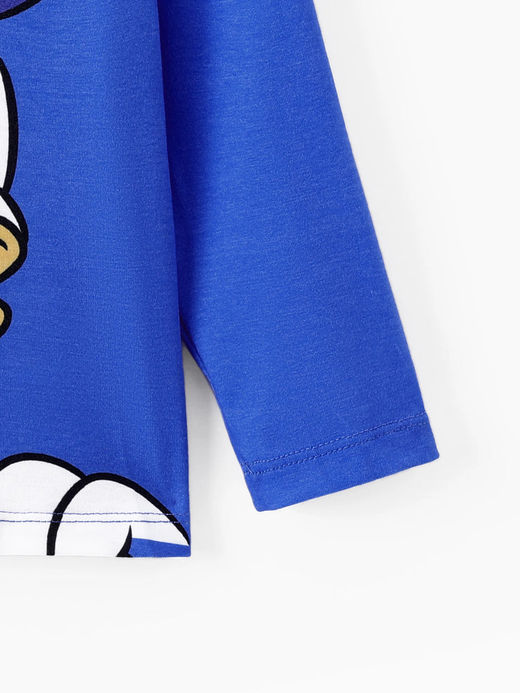 T-shirt à manches longues imprimé Donald Naia™ pour tout-petit/enfant garçon Disney Mickey et ses amis, orange et rouge