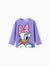 Disney Mickey and Friends Toddler & Kids Girl Daisy Naia? Long-sleeve Tee Purple