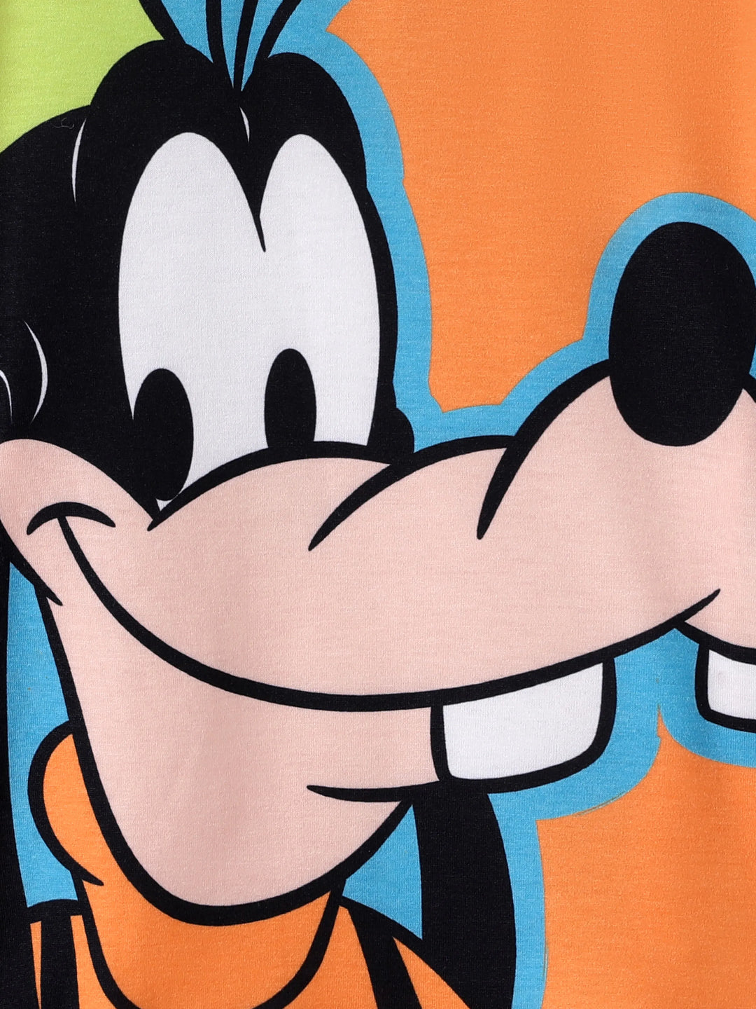 Disney Mickey and Friends Kleinkind/Kind Jungen Goofy Naia™ Print Langarm-Shirt Orangerot