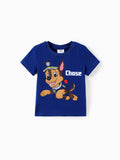PAW Patrol Toddler Boy Chase 94% Cotton Short-sleeve Tee royalblue
