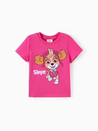 PAW Patrol Toddler Girl Skye 94% Cotton Short-sleeve Tee Roseo