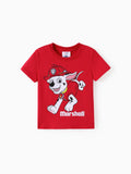 PAW Patrol Toddler Boy Marshall 94% Cotton Short-sleeve Tee Red-2