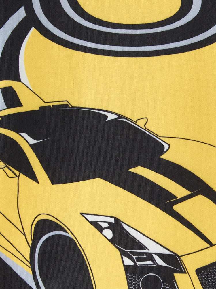Hot Wheels Toddler Boy Character Print Long Sleeve Top Yellow