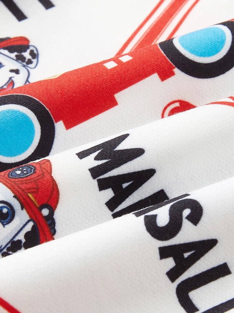 Ensemble sweat-shirt et pantalon Marshall pour tout-petit garçon Paw Patrol rouge