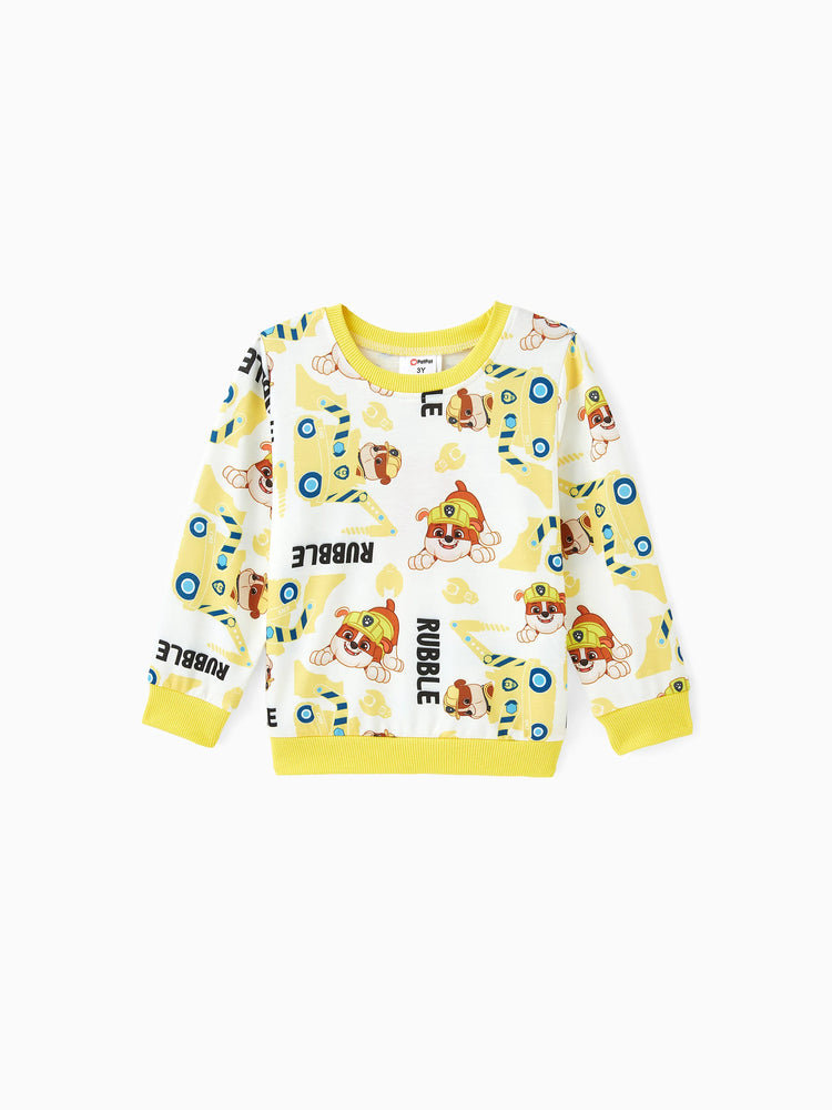 Ensemble sweat-shirt et pantalon Ruben pour tout-petit garçon de la Pat' Patrouille, jaune