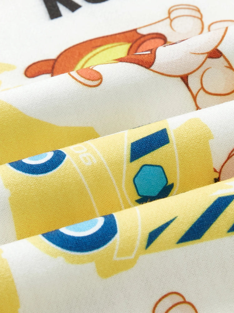 Ensemble sweat-shirt et pantalon Ruben pour tout-petit garçon de la Pat' Patrouille, jaune