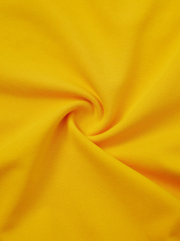 Baby/Toddler Girl/Boy Clothes 2pcs Bear Style Sweatshirt and Pants Set Yellow