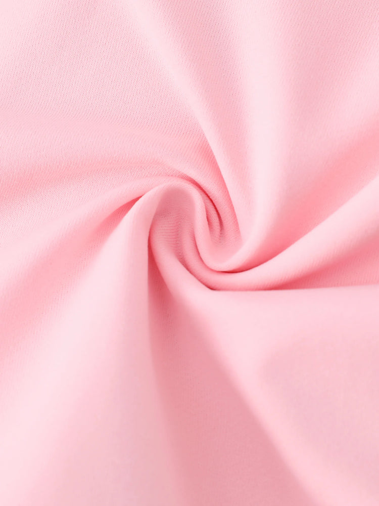 Baby/Toddler Girl Clothes 2pcs Bear Style Sweatshirt and Pants Set Pink