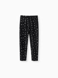 Toddler/Kid Girl Elasticized Leggings Black