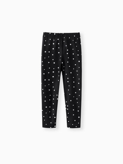Toddler/Kid Girl Elasticized Leggings Black