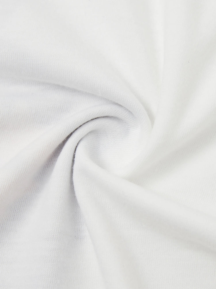 Toddler Boy Animal Giraffe Print Short-sleeve Tee White