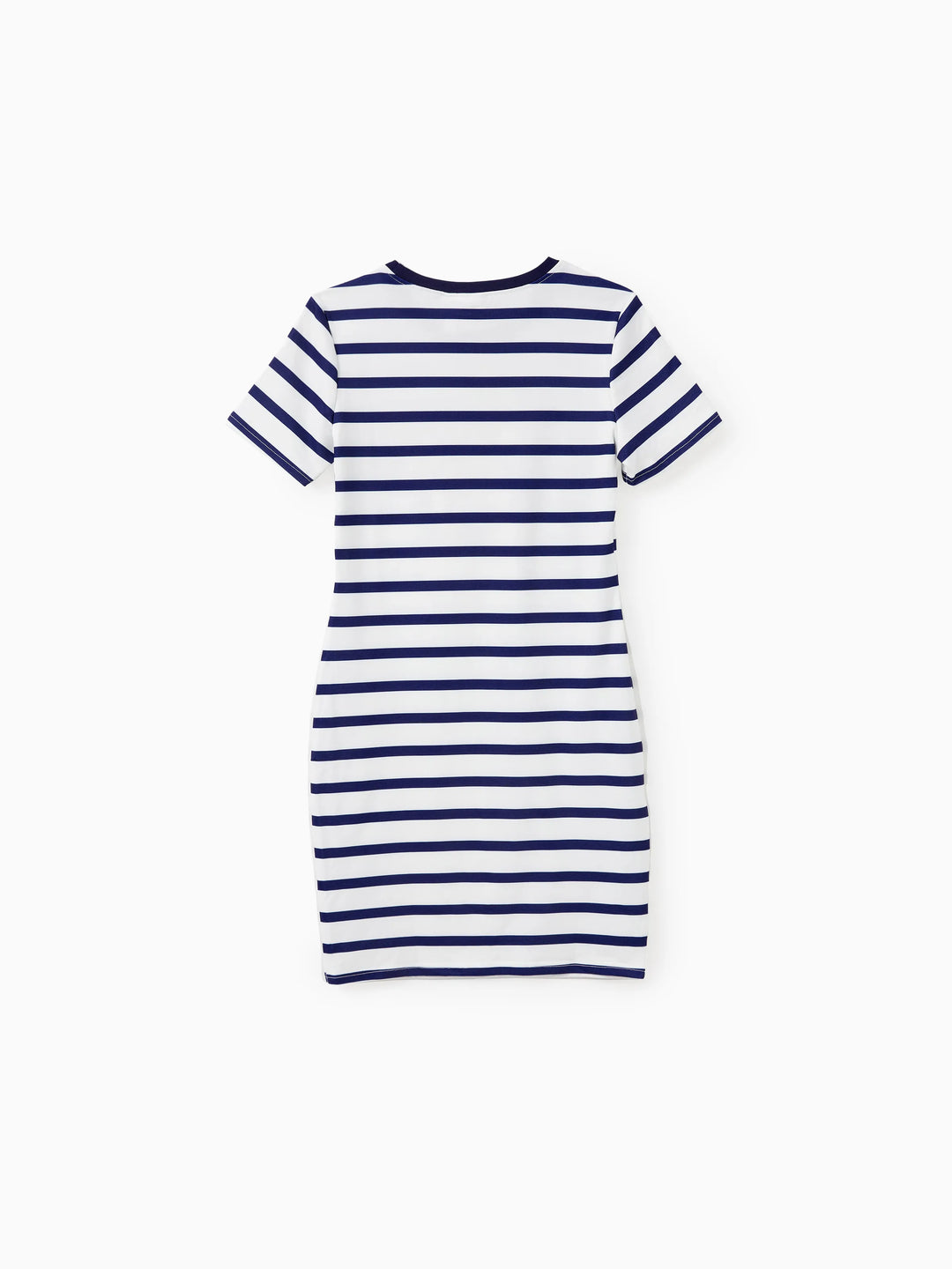 Disney Mickey and Friends Family Matching Stripe & Character Print Short-sleeve Naia™ Dresses and T-shirts Sets COLOREDSTRIPES