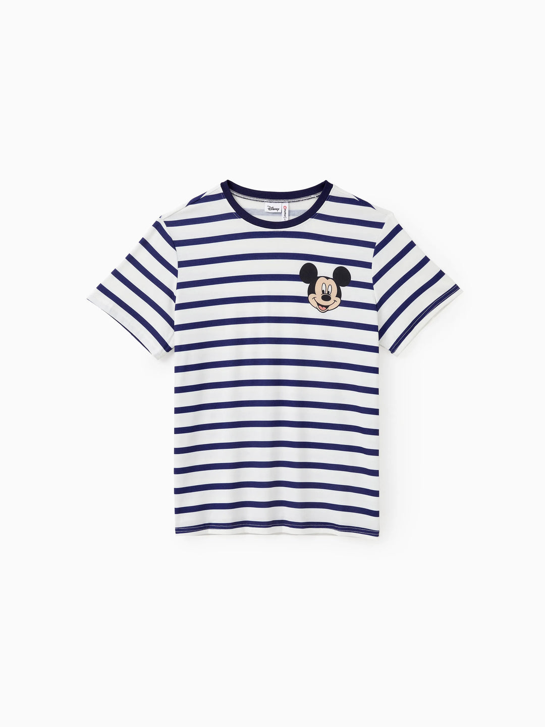 Disney Mickey and Friends Family Matching Stripe & Character Print Short-sleeve Naia™ Dresses and T-shirts Sets COLOREDSTRIPES