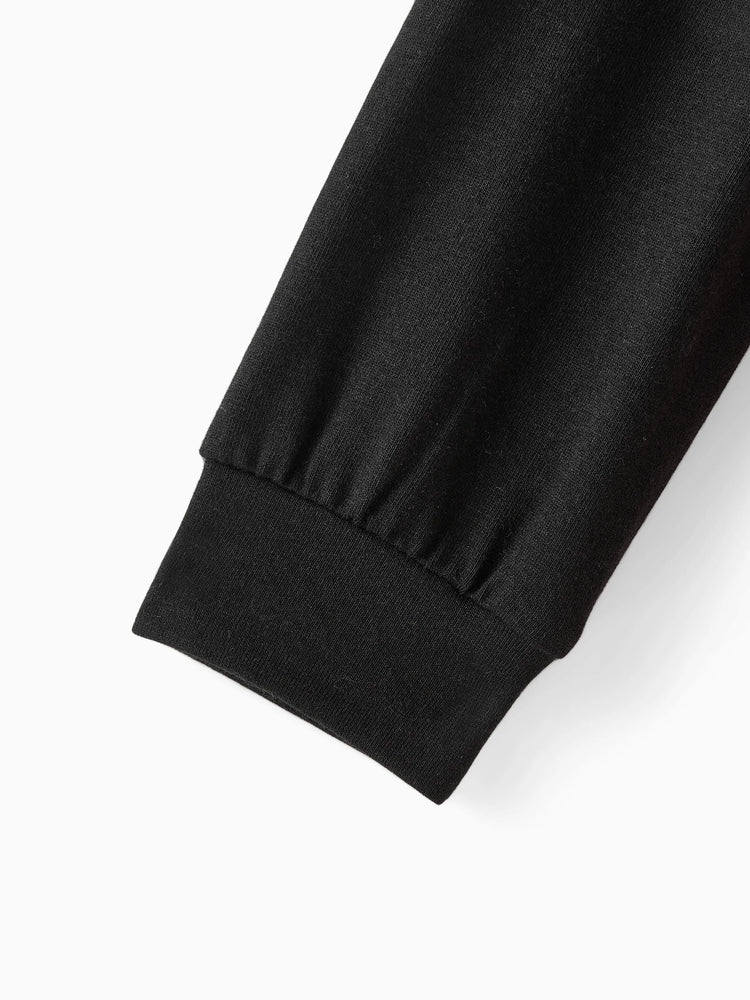 Barbie Toddler Girl Figure Print Bow Decor Long-sleeve Mesh Panel Fairy Dress Rose pink