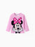 Disney Mickey and Friends Toddler & Kids Girl Minnie Naia? Long-sleeve Tee Pink
