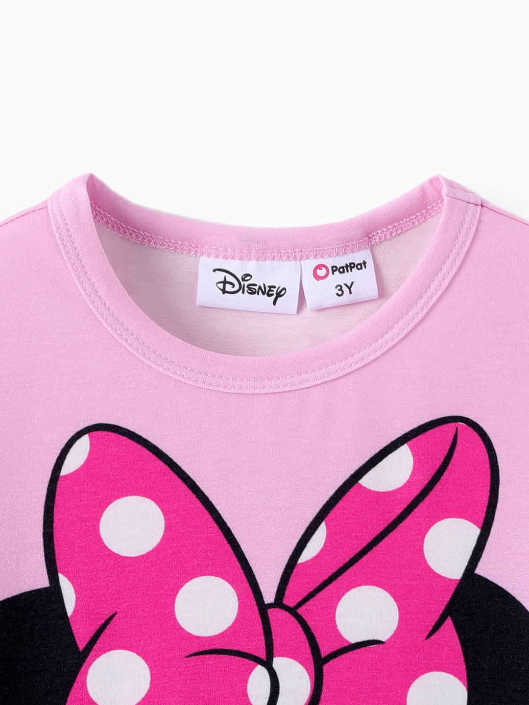 T-shirt à manches longues rose Disney Mickey et ses amis pour petites filles (Minnie Naia)
