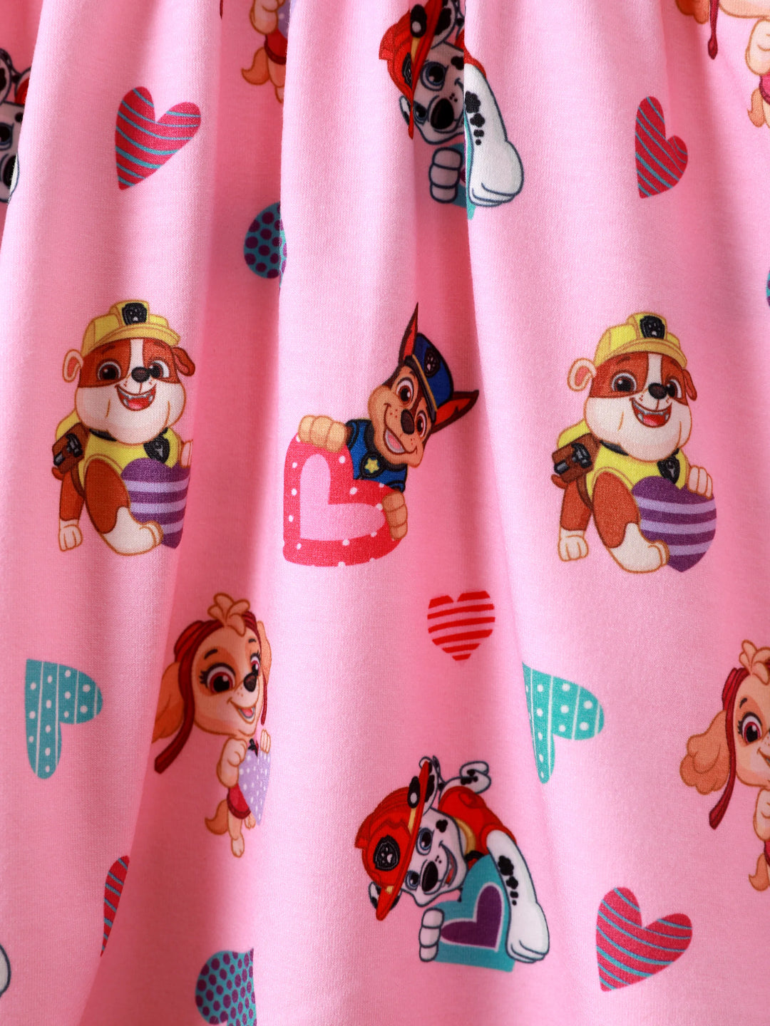 Paw Patrol Kleinkind Mädchen Baumwolle ärmelloses Kleid rosa
