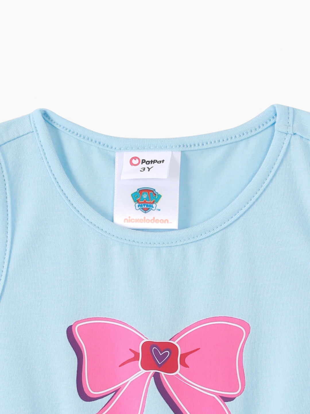 Paw Patrol Kleinkind Mädchen Baumwolle ärmelloses Kleid blau