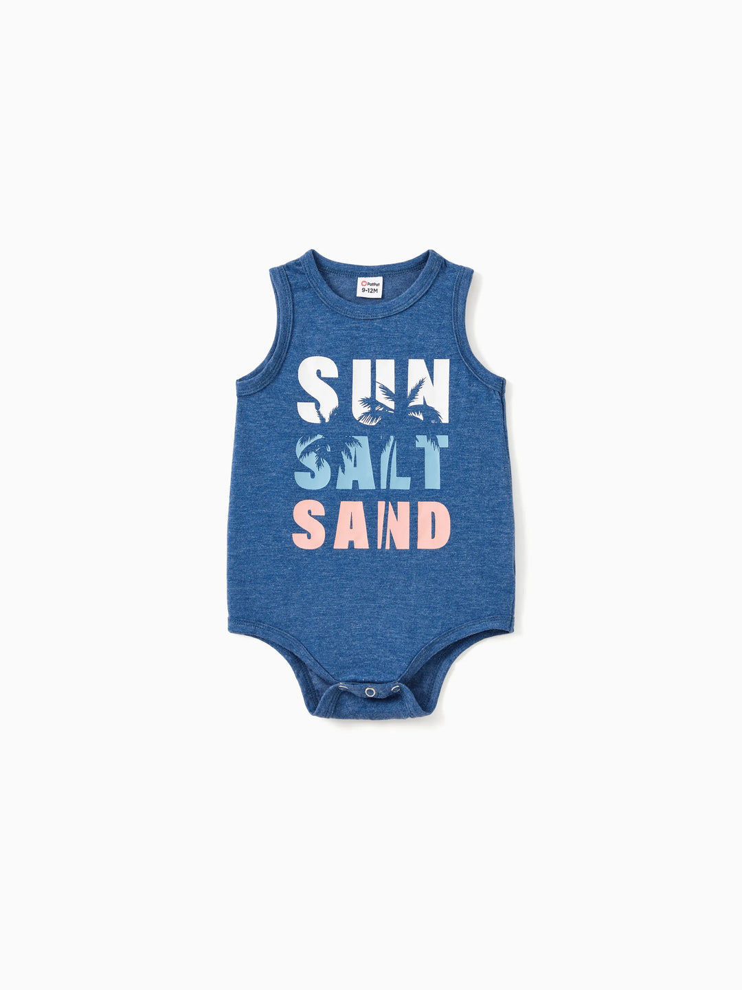 Daddy & Son Sets Blue Tank Top Blue