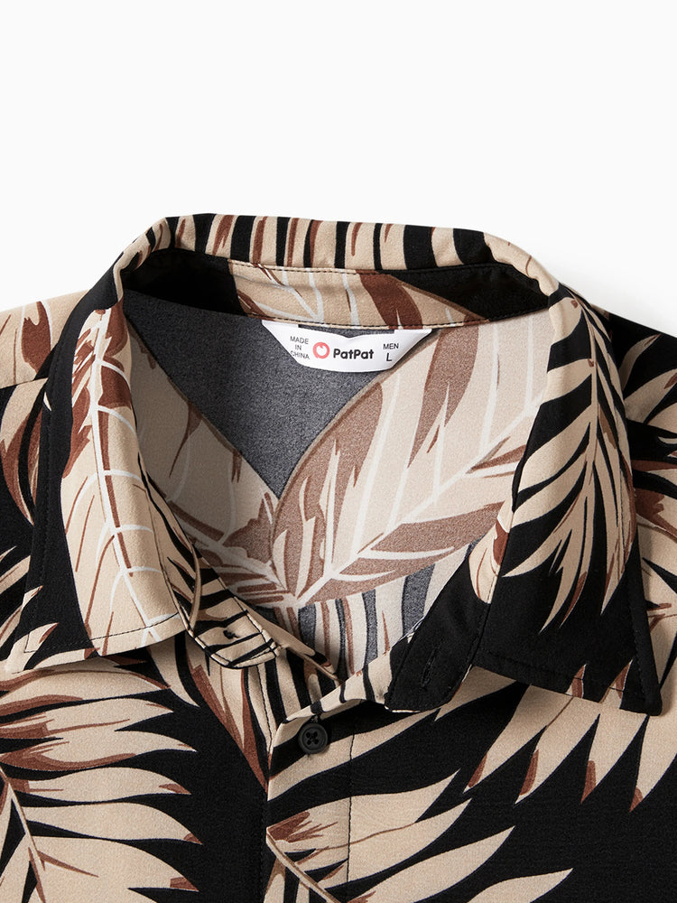 Ensembles familiaux assortis : robes dos nu sans manches et hauts à manches courtes, couleur unie, noir