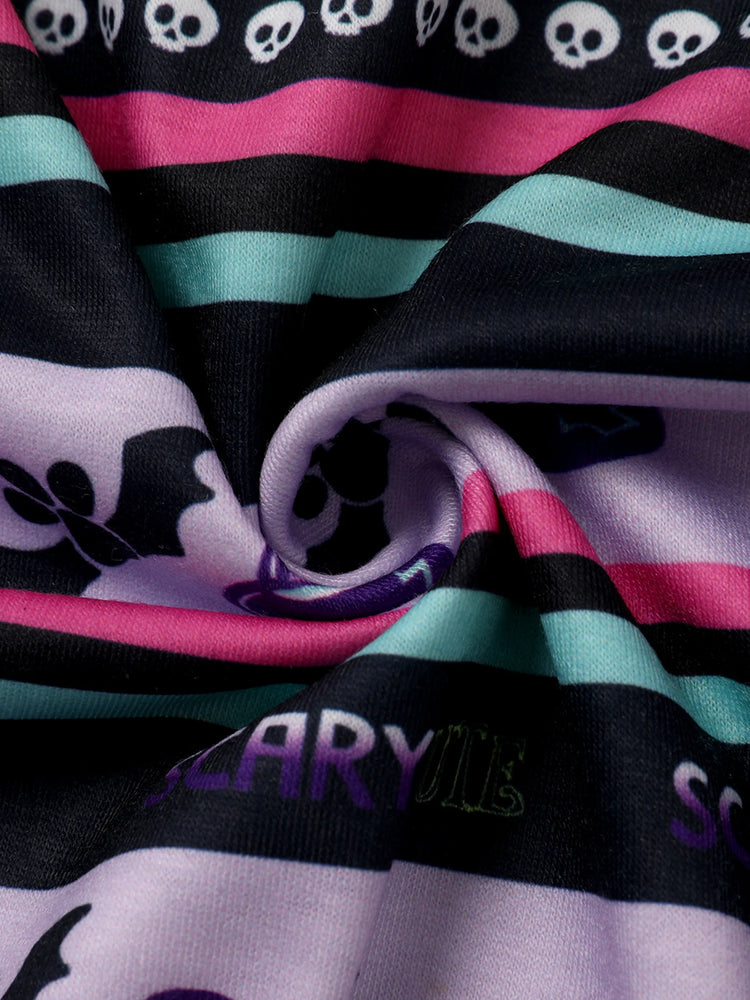 PAW Patrol Halloween Toddler Girl Skye Fun Graphic Sweatshirt Purple