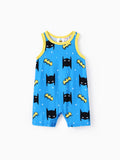 Justice League Baby Boy Batman/Superman Tank Strampler blau