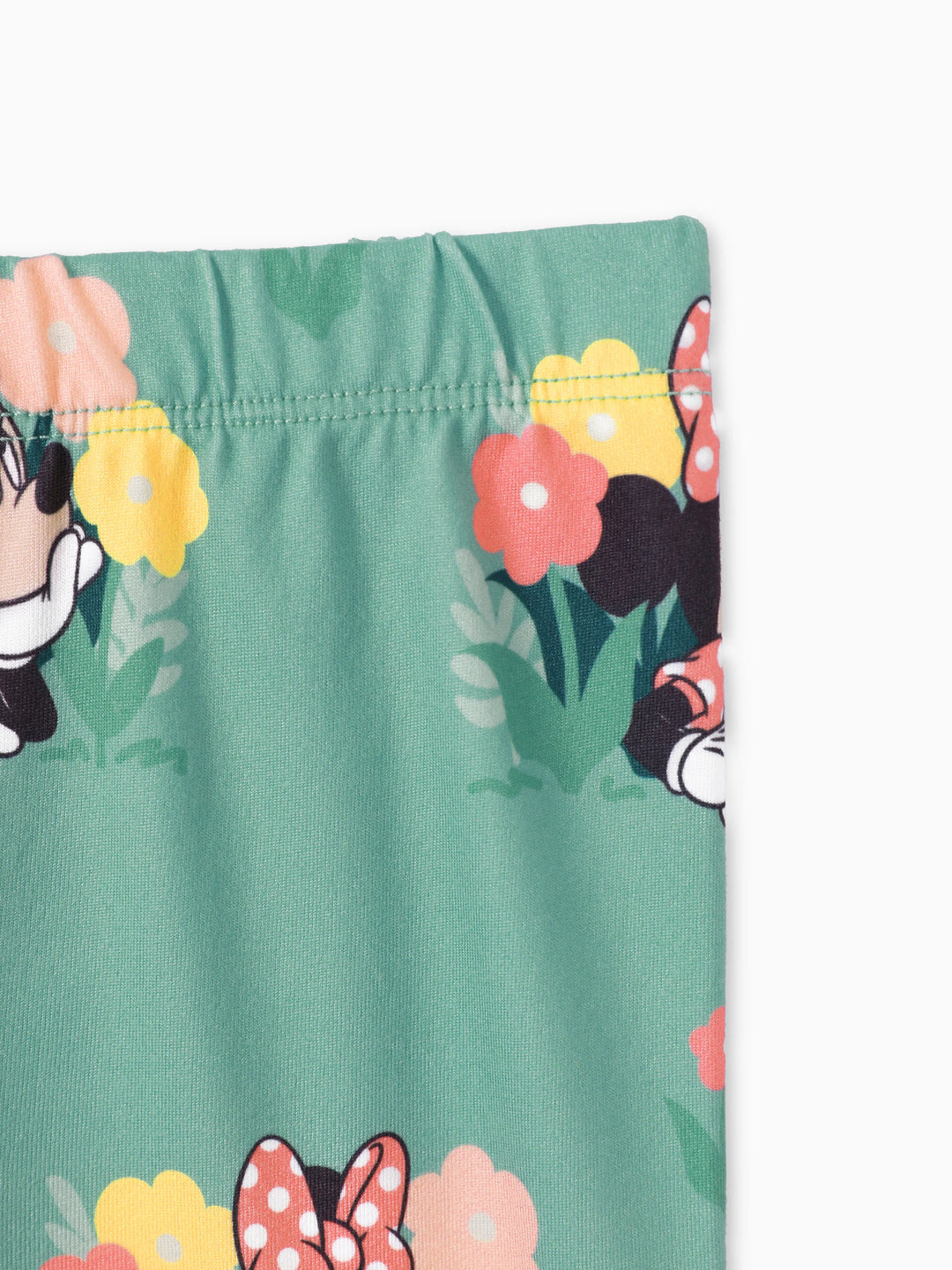 Disney Prinzessin Kleinkind Mädchen 2-teiliges Charakter-Print-Schößchen Langarm-T-Shirt und Bowknot-Hosen-Set hellrot