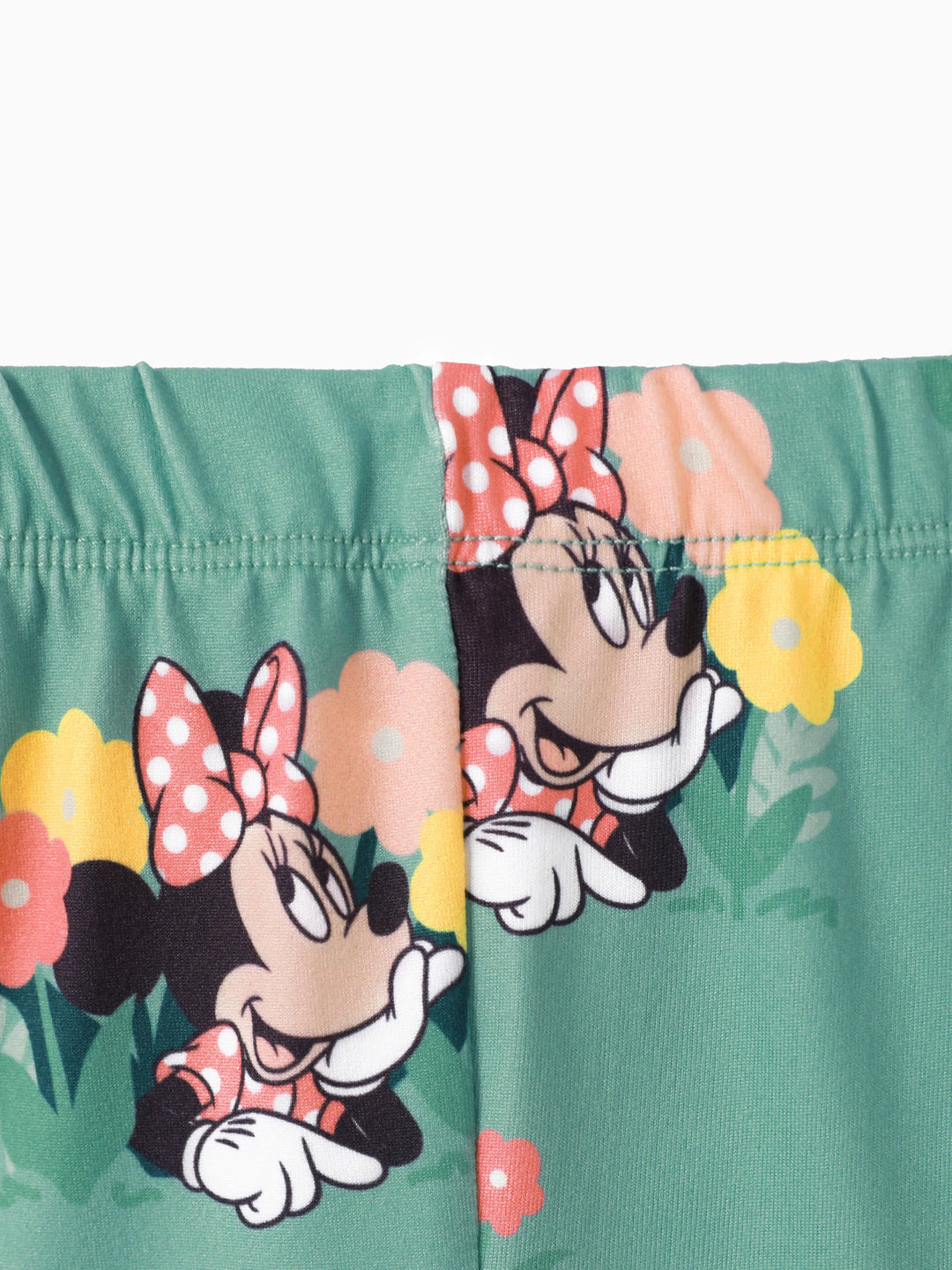 Disney Prinzessin Kleinkind Mädchen 2-teiliges Charakter-Print-Schößchen Langarm-T-Shirt und Bowknot-Hosen-Set hellrot