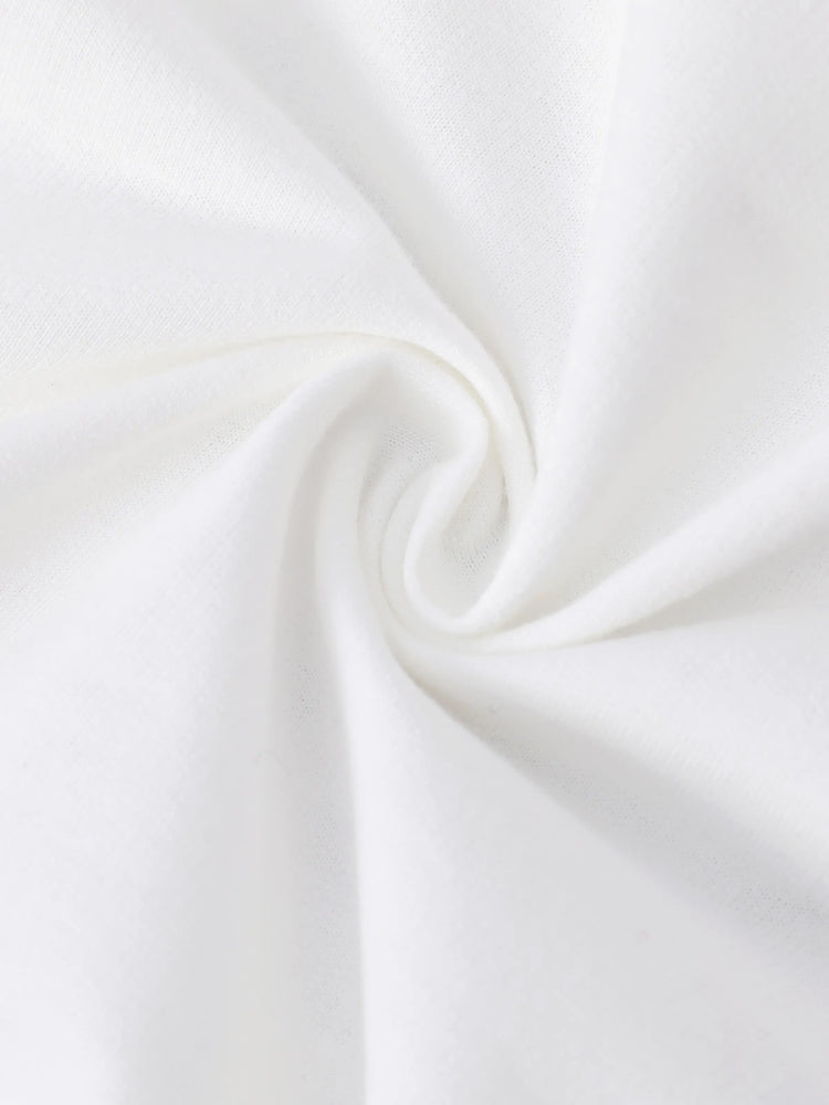 Ensemble 2 pièces pour bébé garçon/fille, sweat-shirt et pantalon à carreaux, ours brodé, blanc cassé