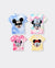 Disney Mickey and Friends Family Matching Naia™ Colorful Checkered Pattern Top/Sleeveless Dress/Onesie Multi-color