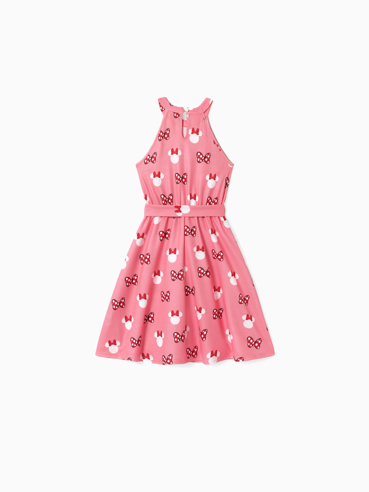 Disney Mickey and Friends Mommy & Me Minnie Heart-shaped Dress
 Pink