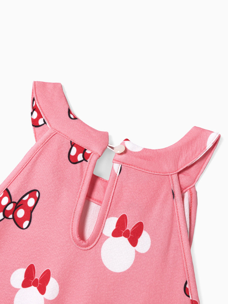 Disney Mickey and Friends Mommy & Me Minnie Heart-shaped Dress
 Pink