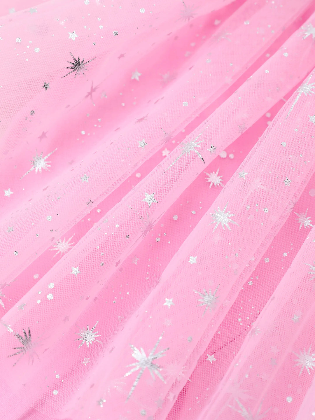 Leggings de tul con estampado de estrellas brillantes Skye para niña pequeña de la Patrulla Canina, color rosa