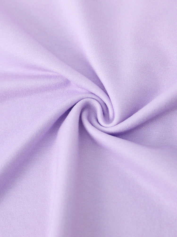 Camiseta de manga larga para niña pequeña de Disney, Elsa, Naia, color morado.